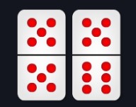Urutan 2 kartu domino