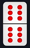 Kombinasi Kartu domino 6 titik
