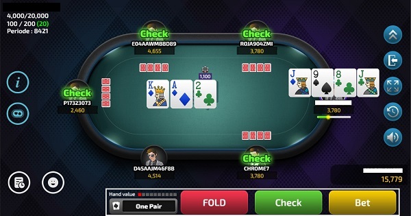 Kombinasi Kartu Omaha Poker